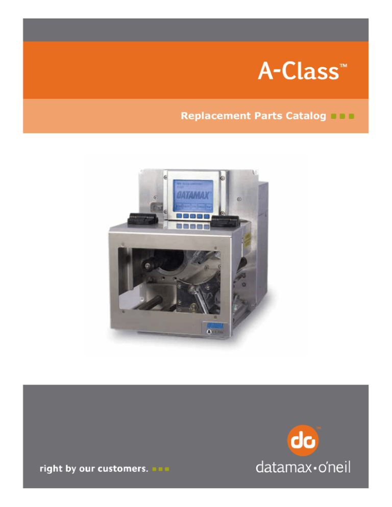 A class parts manual.. A class parts manual..