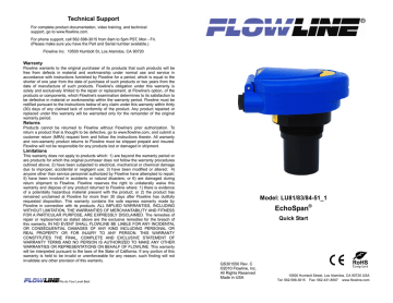 EchoSpan LU81, LU83, and LU84 Quick Start Guide EchoSpan LU81, LU83, and LU84 Quick Start Guide