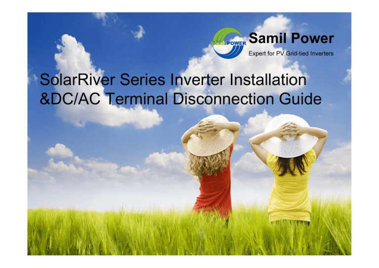 Samil Power Installation Manual Samil Power Installation Manual
