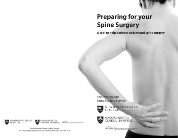 NWH Spine Surgery Guide NWH Spine Surgery Guide