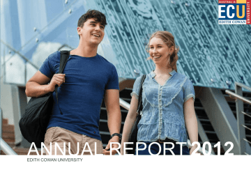 EDITH COWAN UNIVERSITY EDITH COWAN UNIVERSITY