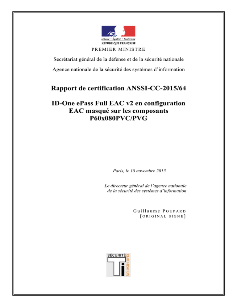 Secrétariat général de la défense et de la sécurité nationale Secrétariat général de la défense et de la sécurité nationale
