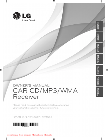 LG LCS310UR User Guide Manual | Manualzz LG LCS310UR User Guide Manual | Manualzz