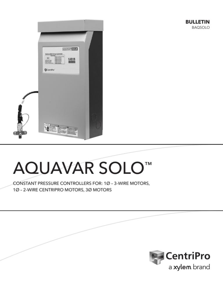aquavar solo brochure aquavar solo brochure