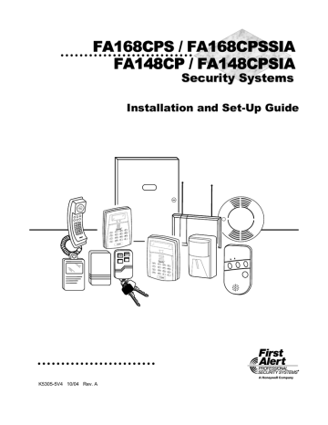 FA168CPS v5 Installation Manual | Manualzz