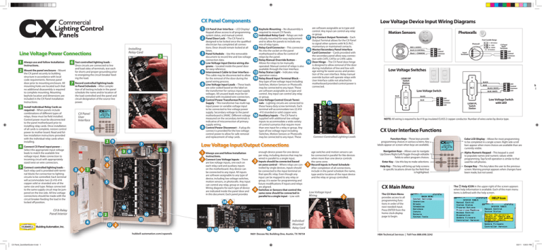 CX Quick Start Guide CX Quick Start Guide