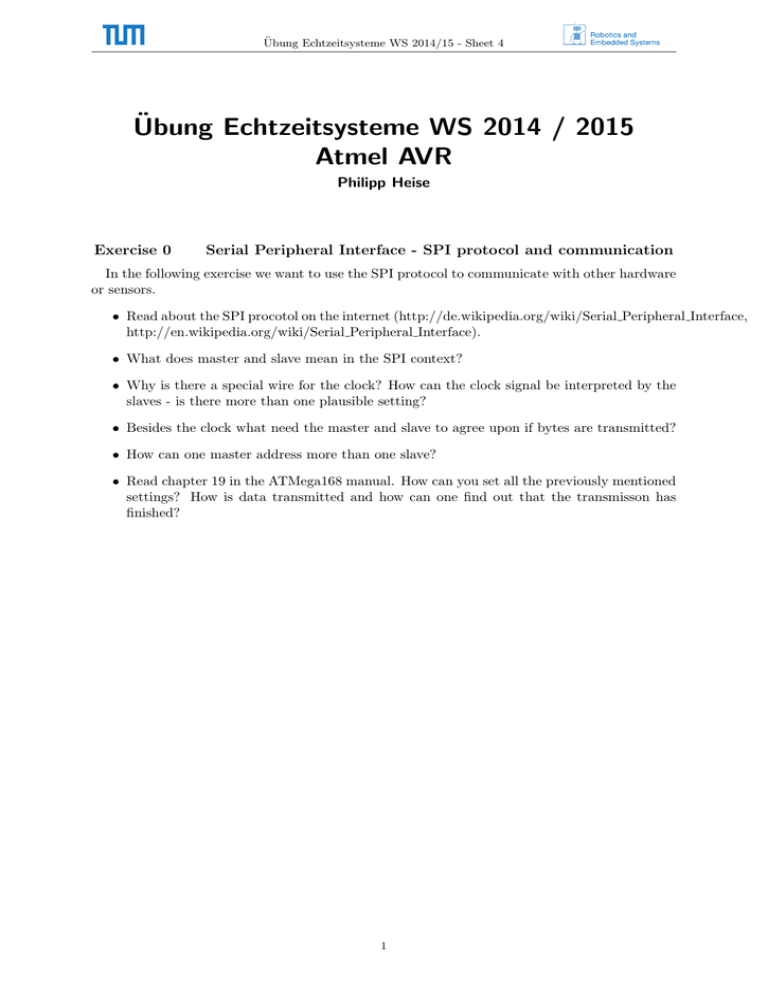 Übungsblatt/Sheet 6 Übungsblatt/Sheet 6