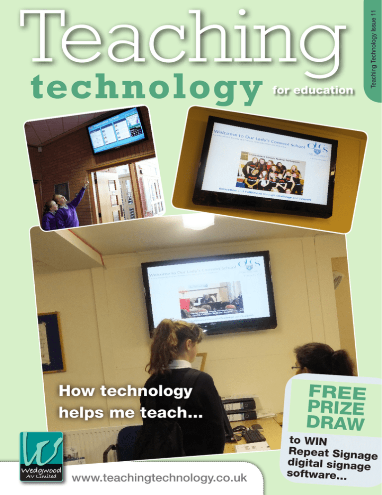 Teaching technology FRee pRIze Teaching technology FRee pRIze
