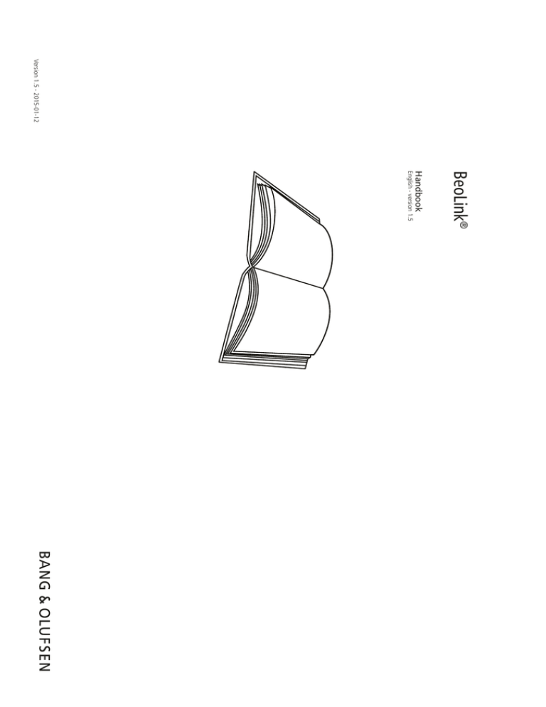 BeoLink ® Handbook BeoLink ® Handbook