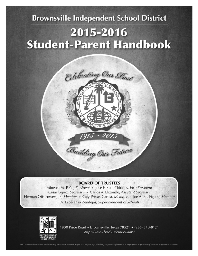 Student / Parent Handbook Student / Parent Handbook