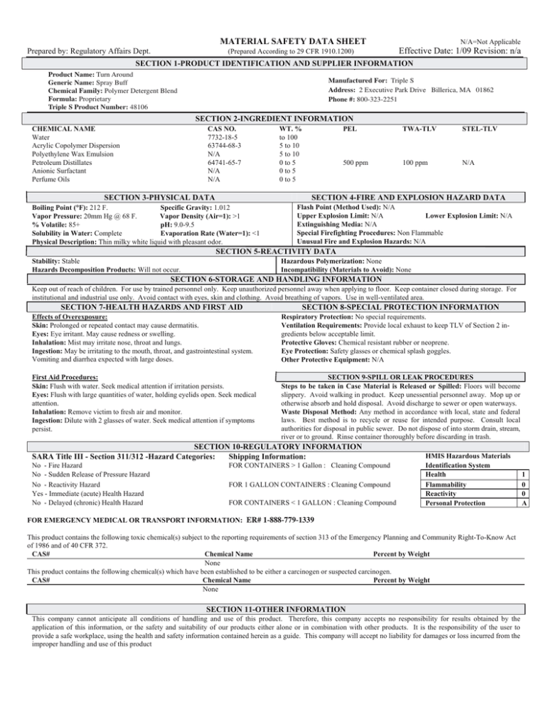 SSS-48106-Turnaround-Spray-Buff SSS-48106-Turnaround-Spray-Buff