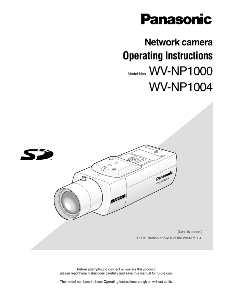 WV-NP1000_NP1004_manual_esp WV-NP1000_NP1004_manual_esp