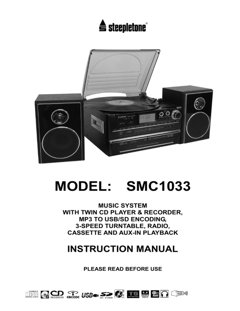 MODEL: SMC1033 MODEL: SMC1033