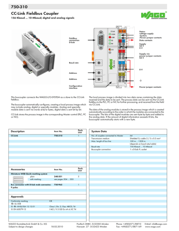 STL-BT1-CClink_Datasheet_750 STL-BT1-CClink_Datasheet_750