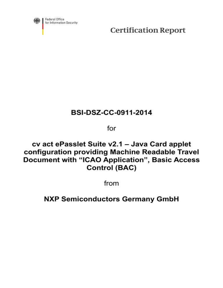 Certification Report: 0911a_pdf Certification Report: 0911a_pdf