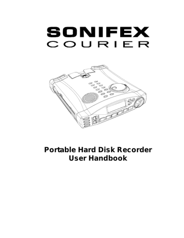 Sonifex COURIER User Handbook Manual | Manualzz Sonifex COURIER User Handbook Manual | Manualzz