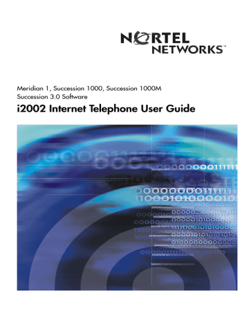 Nortel i2002 User guide | Manualzz