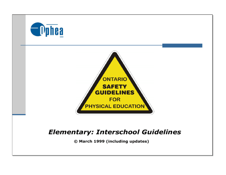 Elementary-Interschool Elementary-Interschool