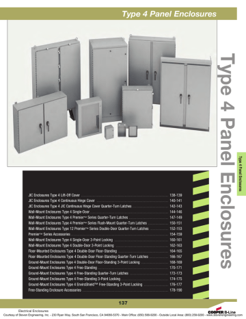 Panel Enclosures Panel Enclosures