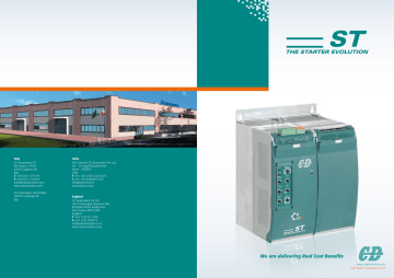 Soft Starter catalogue cdautomation Soft Starter catalogue cdautomation