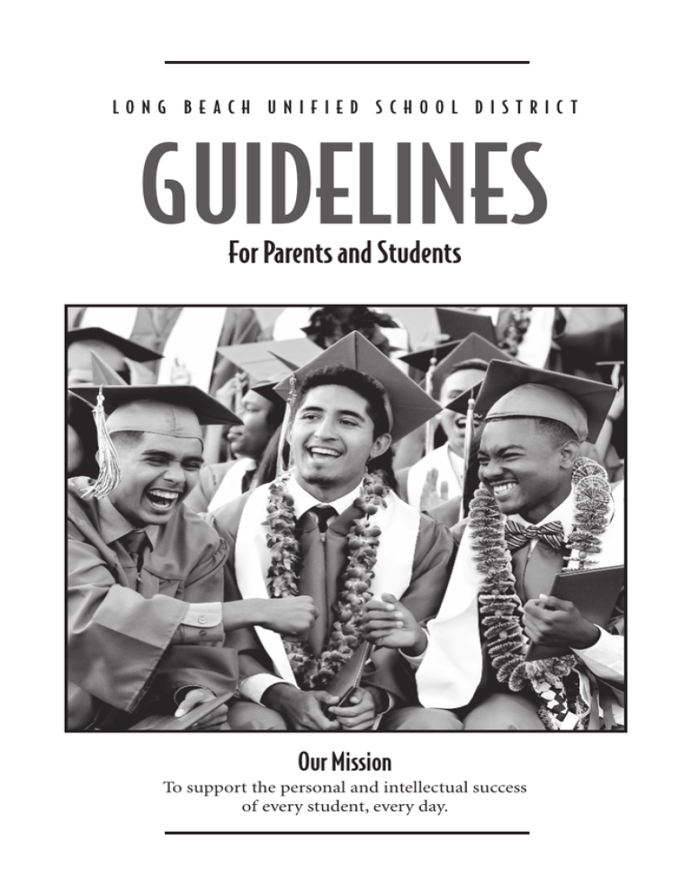 Parent Guidelines Parent Guidelines