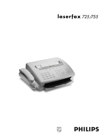 Laserfax 725 755 Laserfax 725 755