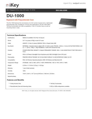 DU 1000 DU 1000