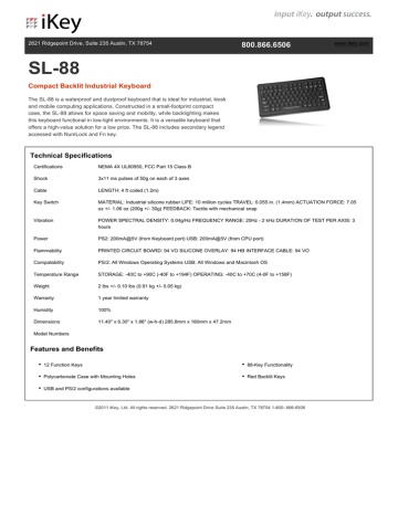 SL 88 SL 88