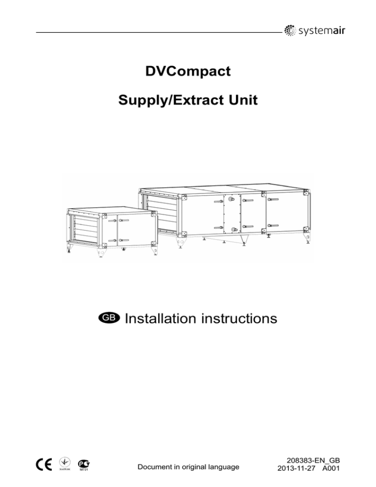 DVCompact_Supply_Extract_Installation instruction_EN (1 322 kb) DVCompact_Supply_Extract_Installation instruction_EN (1 322 kb)
