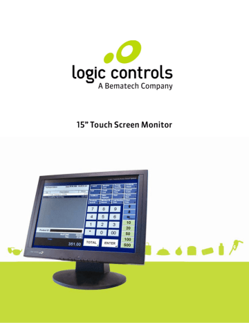 15” Touch Screen Monitor | Manualzz 15” Touch Screen Monitor | Manualzz