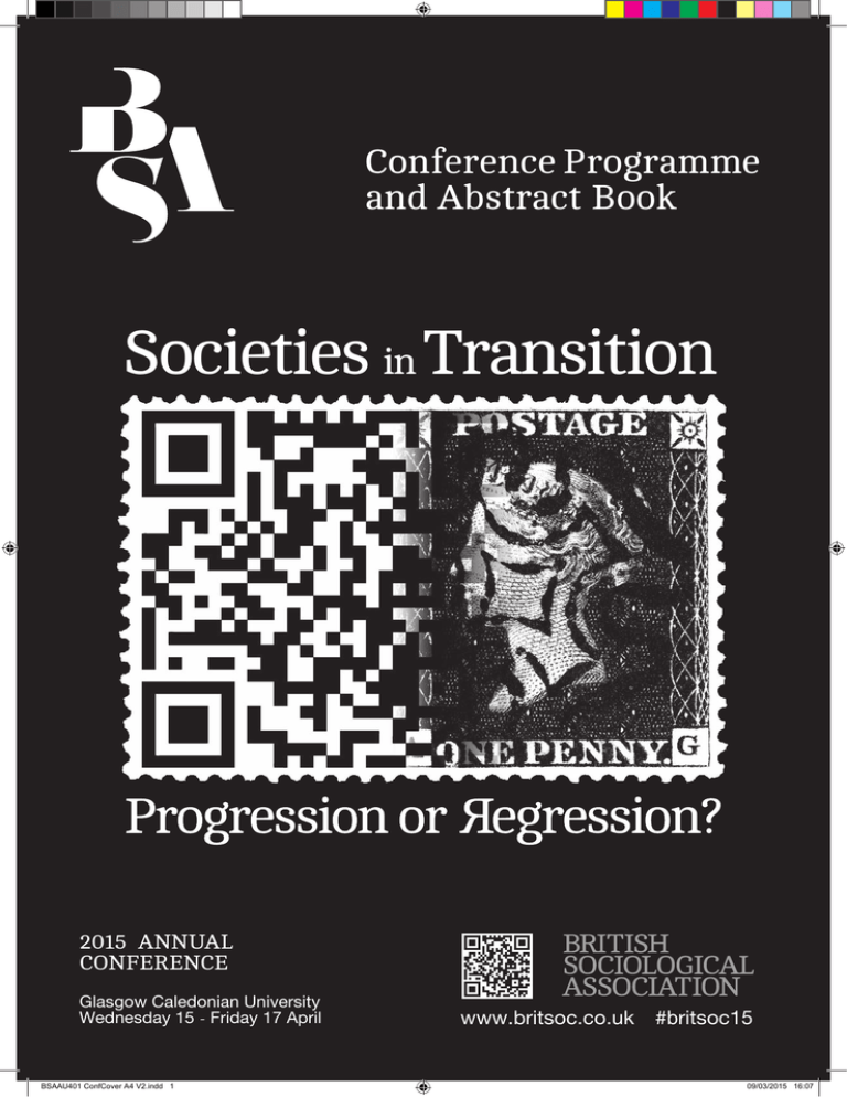 Societies Transition in Conference Programme Societies Transition in Conference Programme