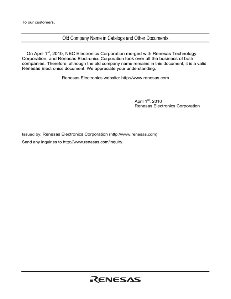 UPD78070A Data Sheet UPD78070A Data Sheet