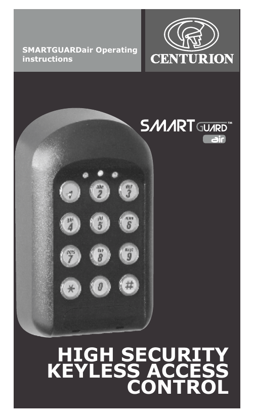 SMARTGUARDair Pocket Installation Guide 704KB) SMARTGUARDair Pocket Installation Guide 704KB)