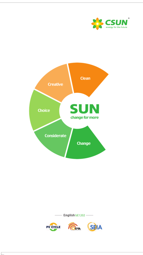 CSUN China Sunergy Product Catalog CSUN China Sunergy Product Catalog