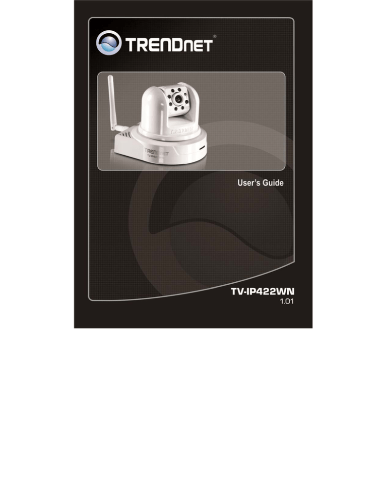 Trendnet RB-TV-IP422WN, TV-IP422WN User guide Trendnet RB-TV-IP422WN, TV-IP422WN User guide
