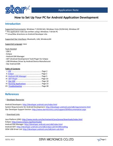 201112d_StarMicronics_AndroidDevelopmentSetup. 201112d_StarMicronics_AndroidDevelopmentSetup.
