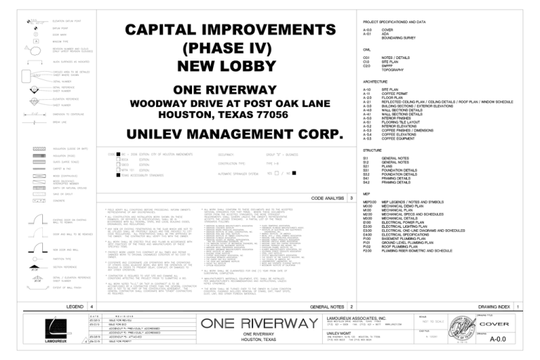 One Riverway Garage .. One Riverway Garage ..