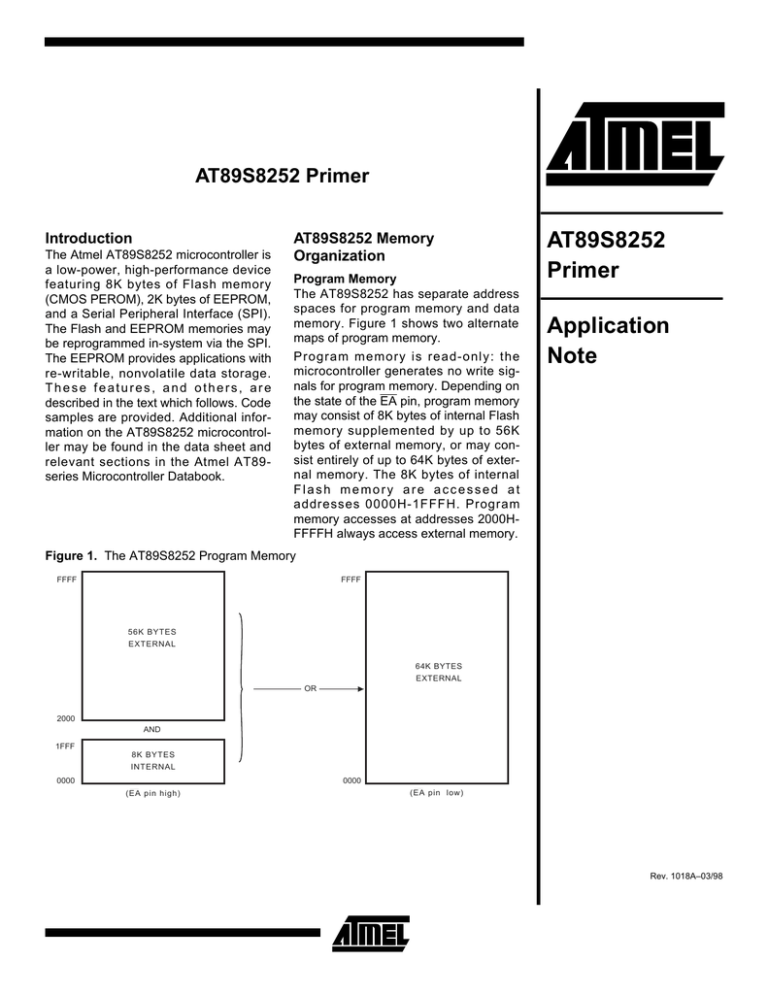 View detail for AT89S8252 Primer View detail for AT89S8252 Primer