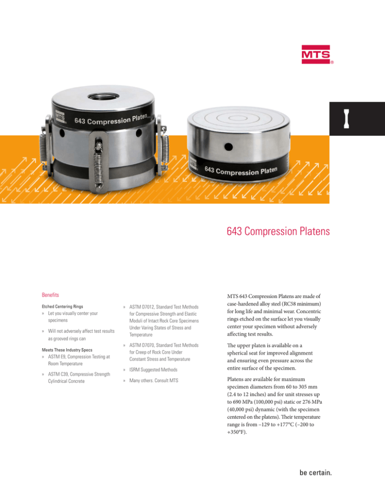 Compression Platens Compression Platens