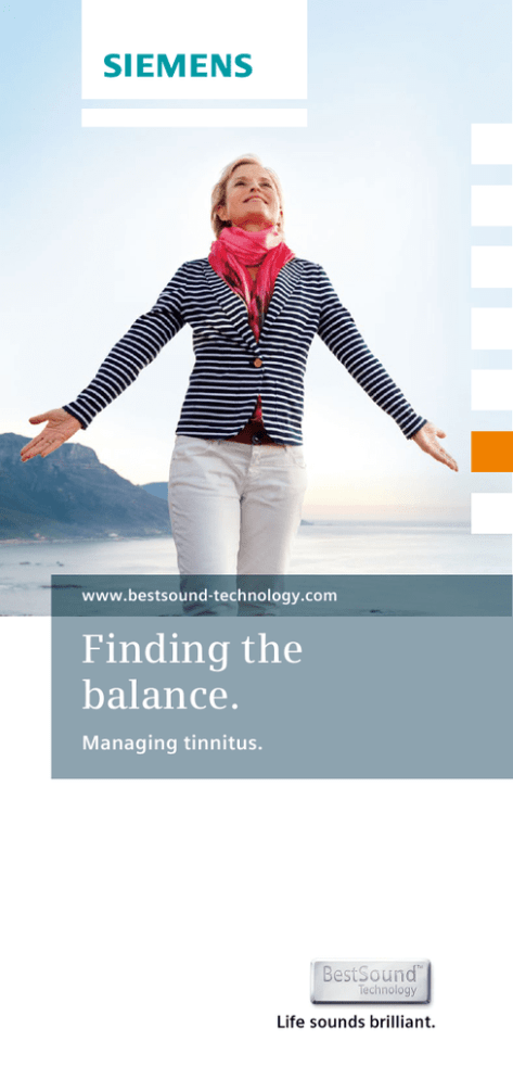 Managing Tinnitus leaflet, 850 KB Managing Tinnitus leaflet, 850 KB