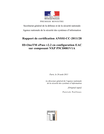 Secrétariat général de la défense et de la sécurité nationale Secrétariat général de la défense et de la sécurité nationale