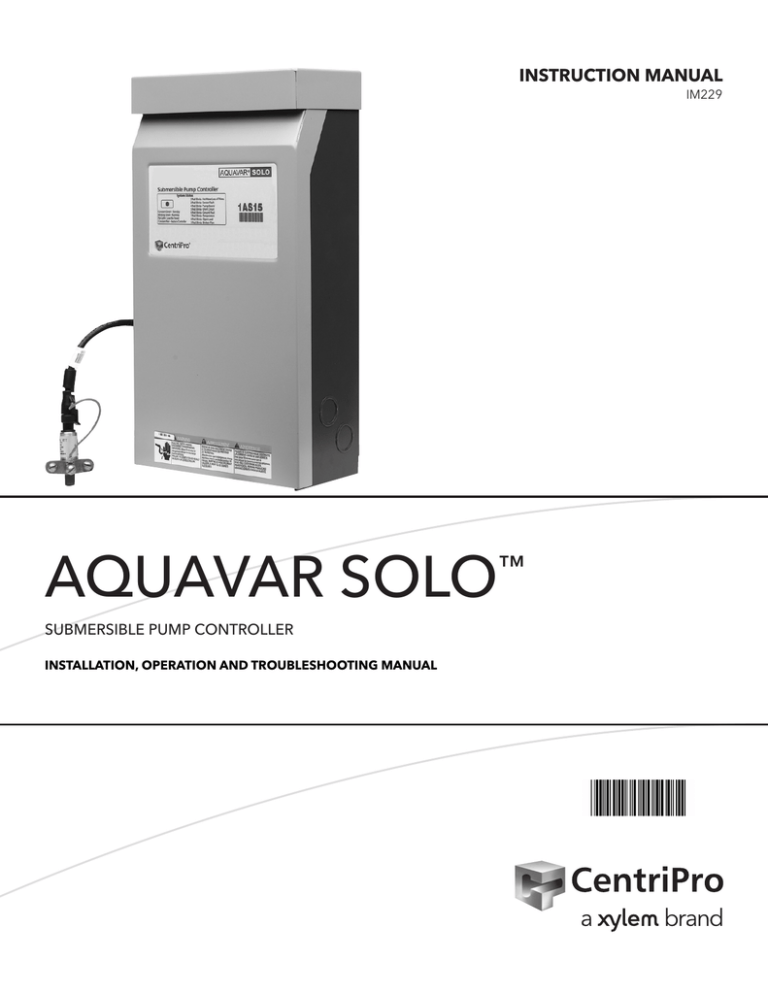 aquavar solo manual aquavar solo manual