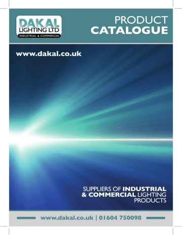 Dakal Lighting Product Catalogue 2014 Dakal Lighting Product Catalogue 2014
