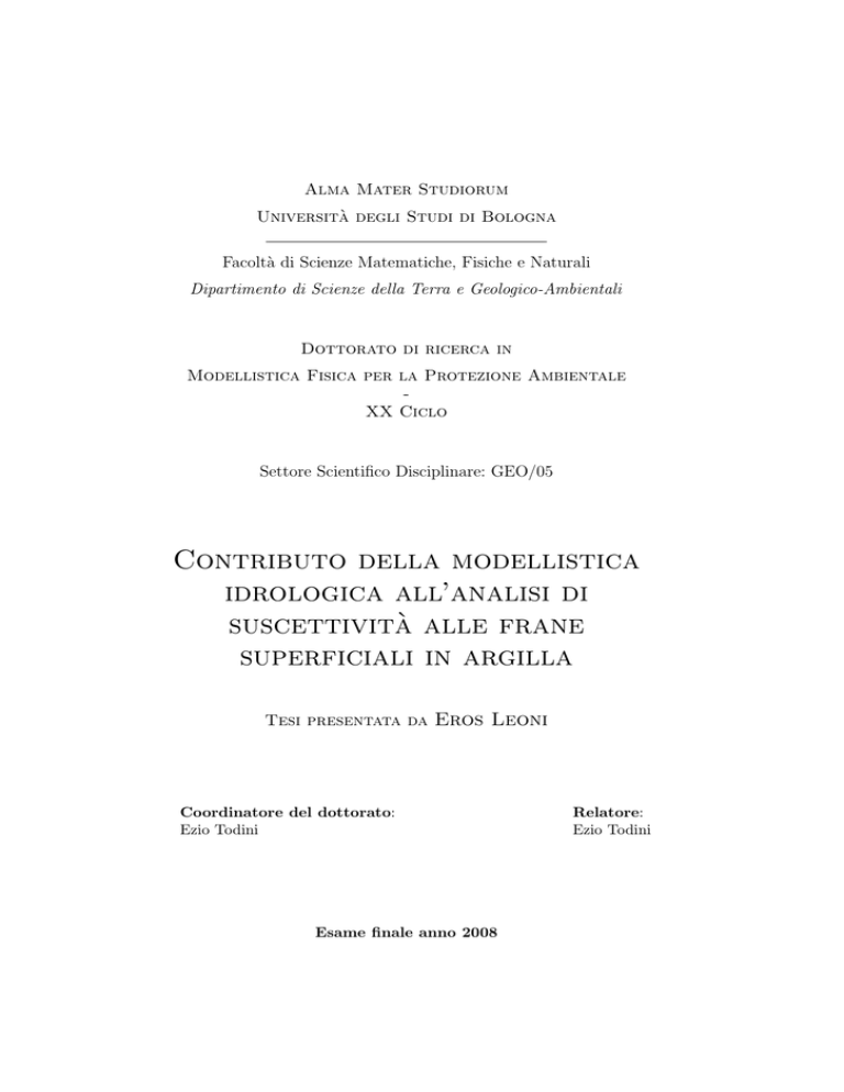 Tesi Leoni Eros Tesi Leoni Eros