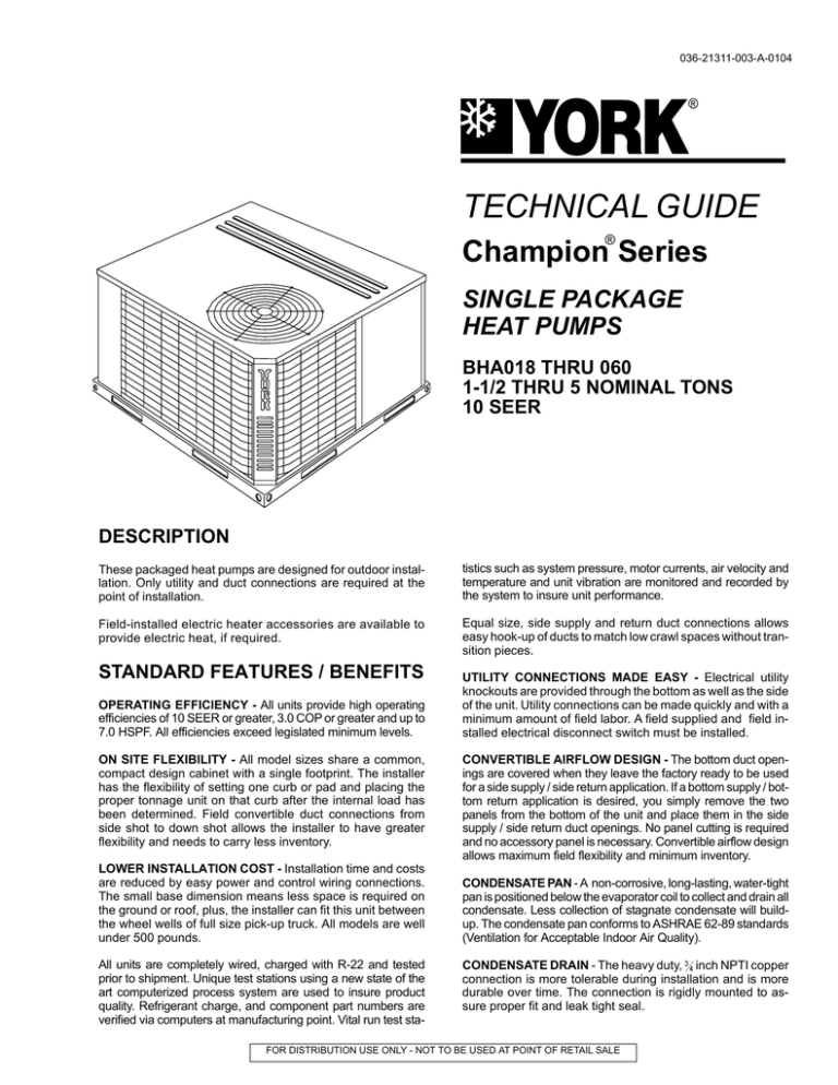 Tech Guide B1HA 18-60 Tech Guide B1HA 18-60
