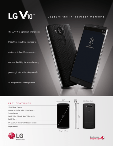 LG V10 Specs LG V10 Specs