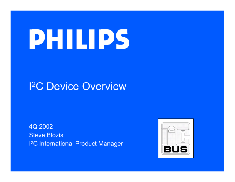 IIC Device Overview IIC Device Overview
