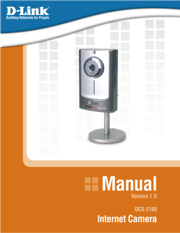 D-Link SECURICAM Network DCS-2100 User`s manual | Manualzz D-Link SECURICAM Network DCS-2100 User`s manual | Manualzz