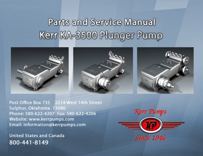 CLICK HERE TO DOWNLOAD KA-3500 PLUNGER PUMP MANUAL CLICK HERE TO DOWNLOAD KA-3500 PLUNGER PUMP MANUAL
