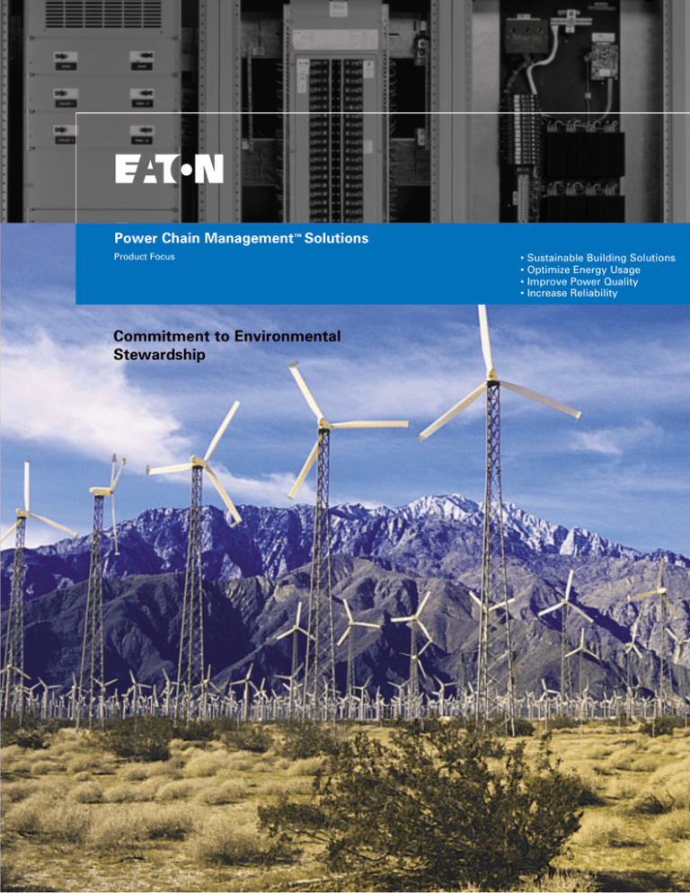 Power Chain Management Solutions Power Chain Management Solutions